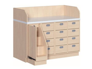 Aankleedtafels 143 cm breed met trap