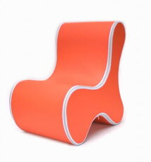 Stoeltjes van  foam met kunstleder