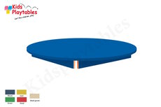 Tafelblad rond doorsnede 90 cm blauw