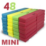 RIWI Bouwblokken Set van 48 stuks | Zachte Speelblokken