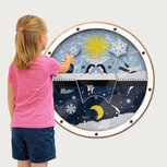 Wandspel | Wandspeelbord Day and night