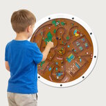 Wandspel | Wandspeelbord Road Trip