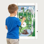 Wandspel | Wandspeelbord Zuidpool Bos