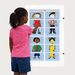 Wandspel | Wandspeelbord Dress Code