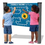 Wandspeelbord voor buiten Formule 1 Race | Wandspel voor buitengebruik